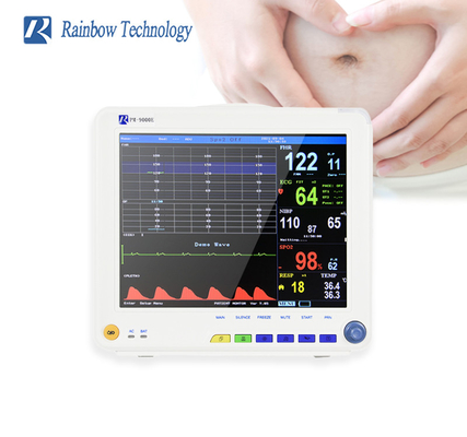 Multi Parameter Maternal Fetal Monitor Keranjang Seluler Opsional Untuk Hamil